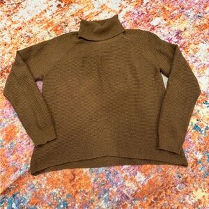 Kühl Ribbed Turtleneck Sweater – Brown – Size L